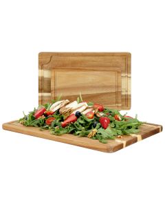 MegaChef 3 Piece Acacia Wood Cutting Board Set